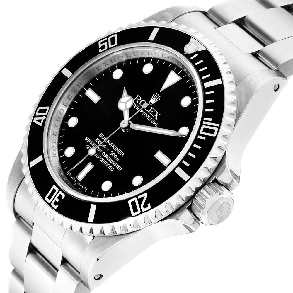 

Rolex Black Stainless Steel Submariner Automatic