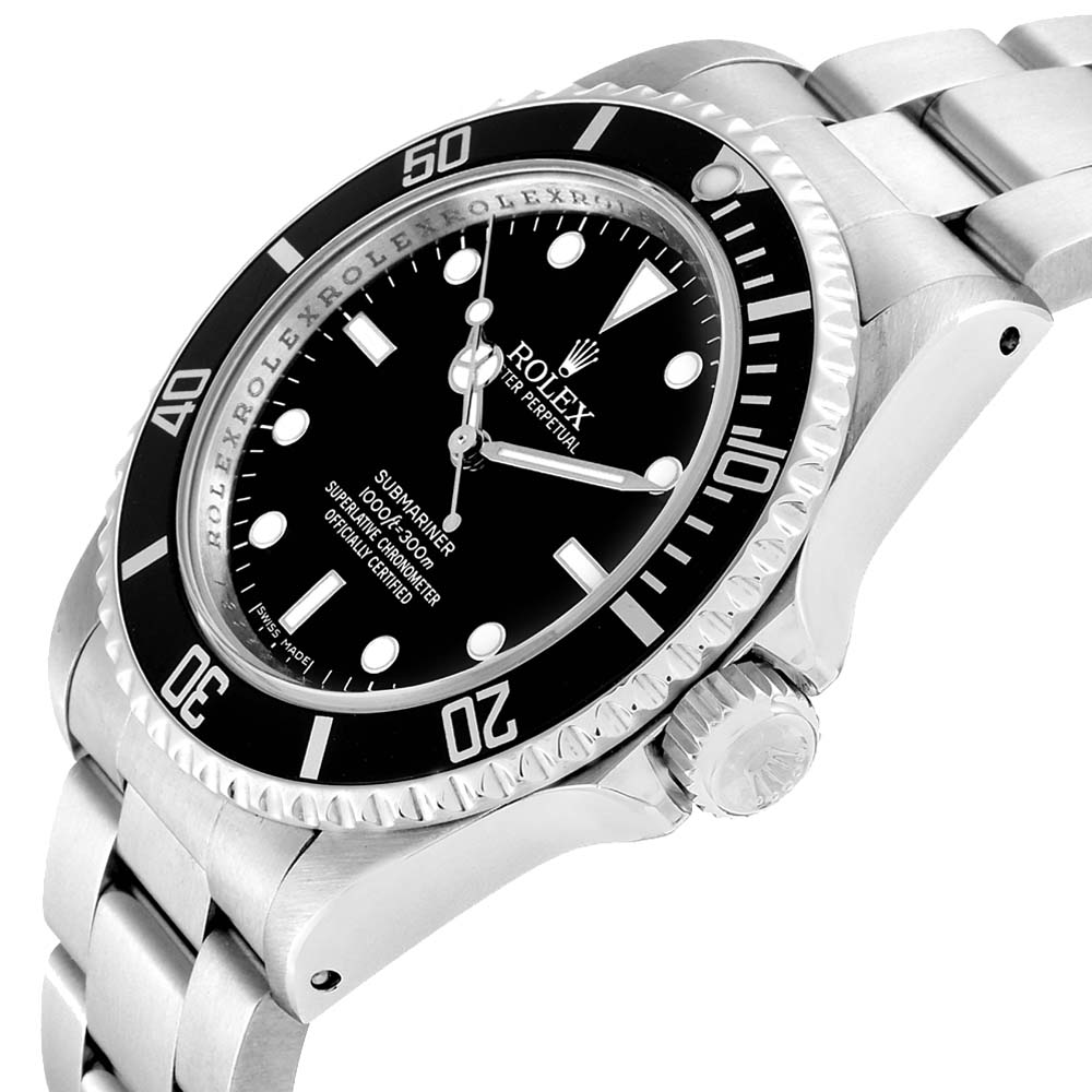 

Rolex Black Stainless Steel Submariner