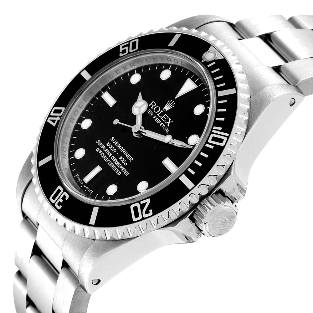 

Rolex Black Stainless Steel Submariner