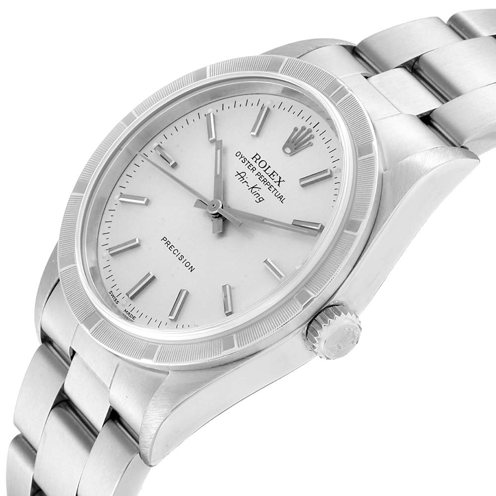 

Rolex Silver Stainless Steel Air King