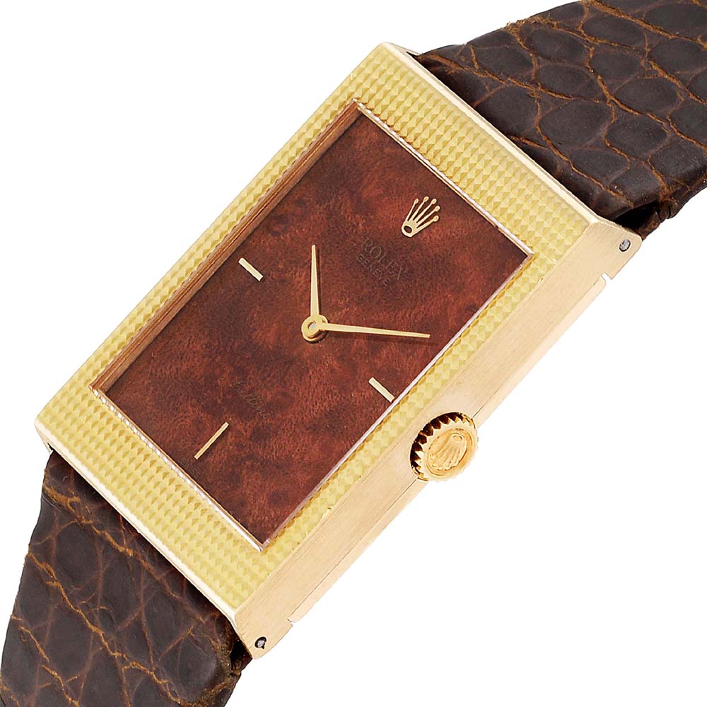 

Rolex Brown Wooden