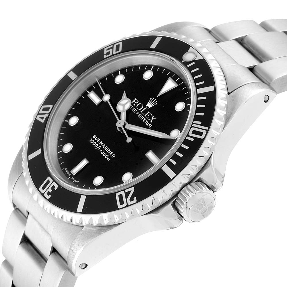

Rolex Black Stainless Steel Submariner