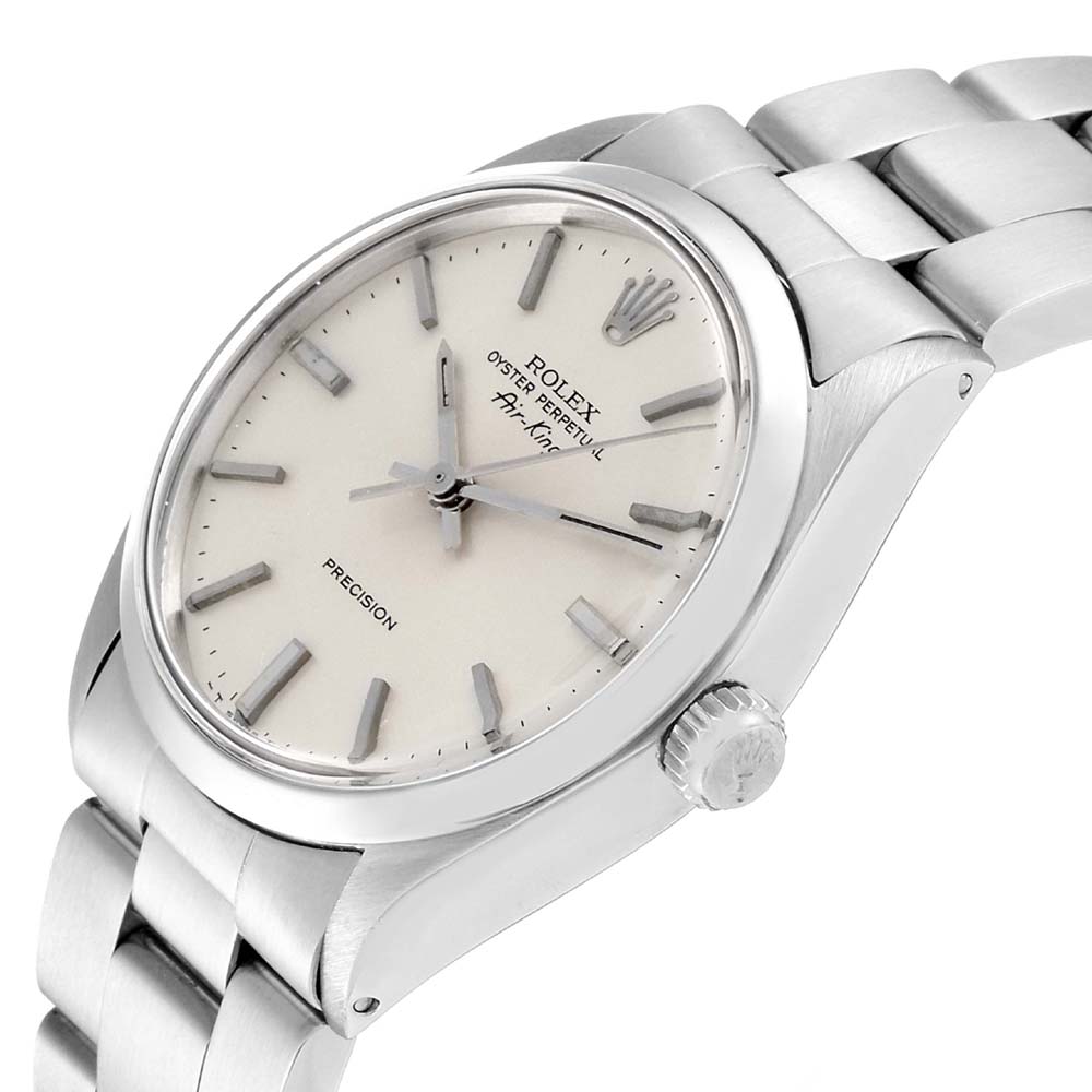 

Rolex Silver Stainless Steel Air King