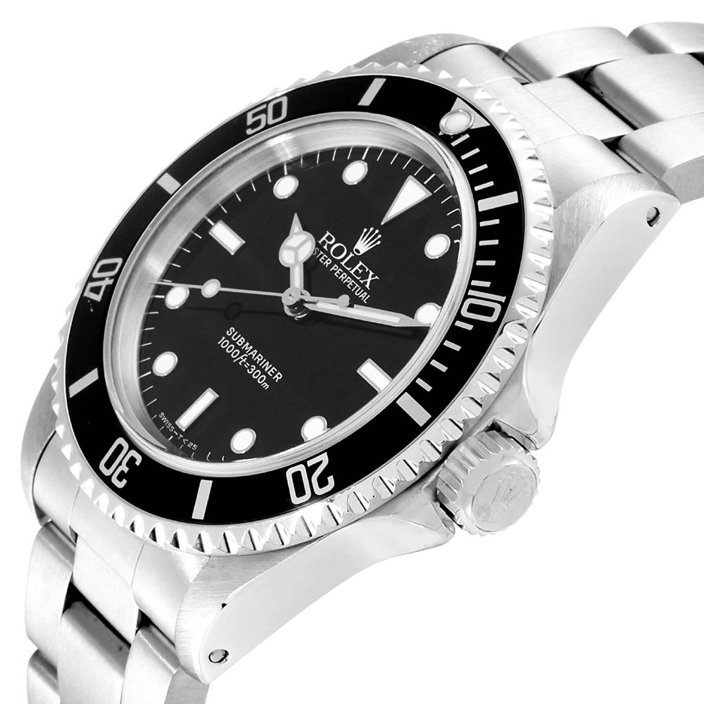 

Rolex Black Stainless Steel Submariner