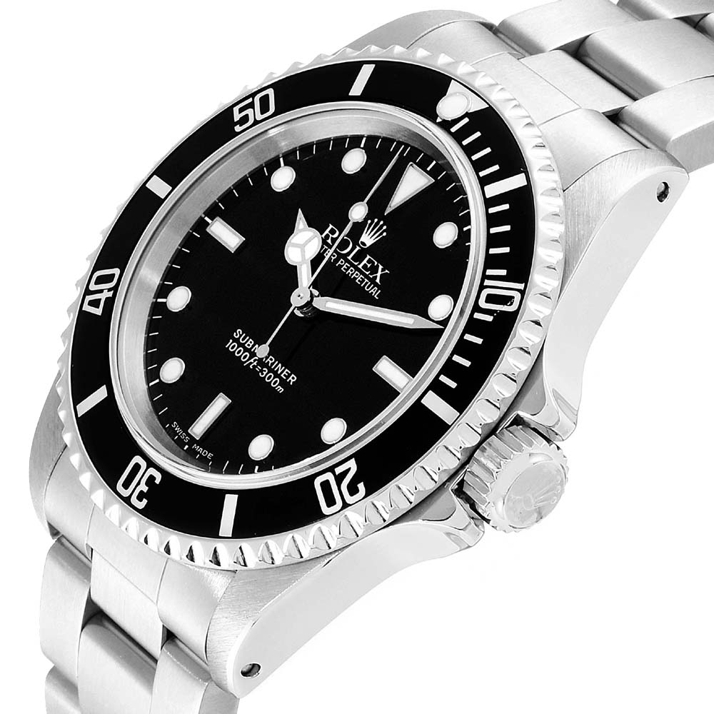 

Rolex Black Stainless Steel Submariner