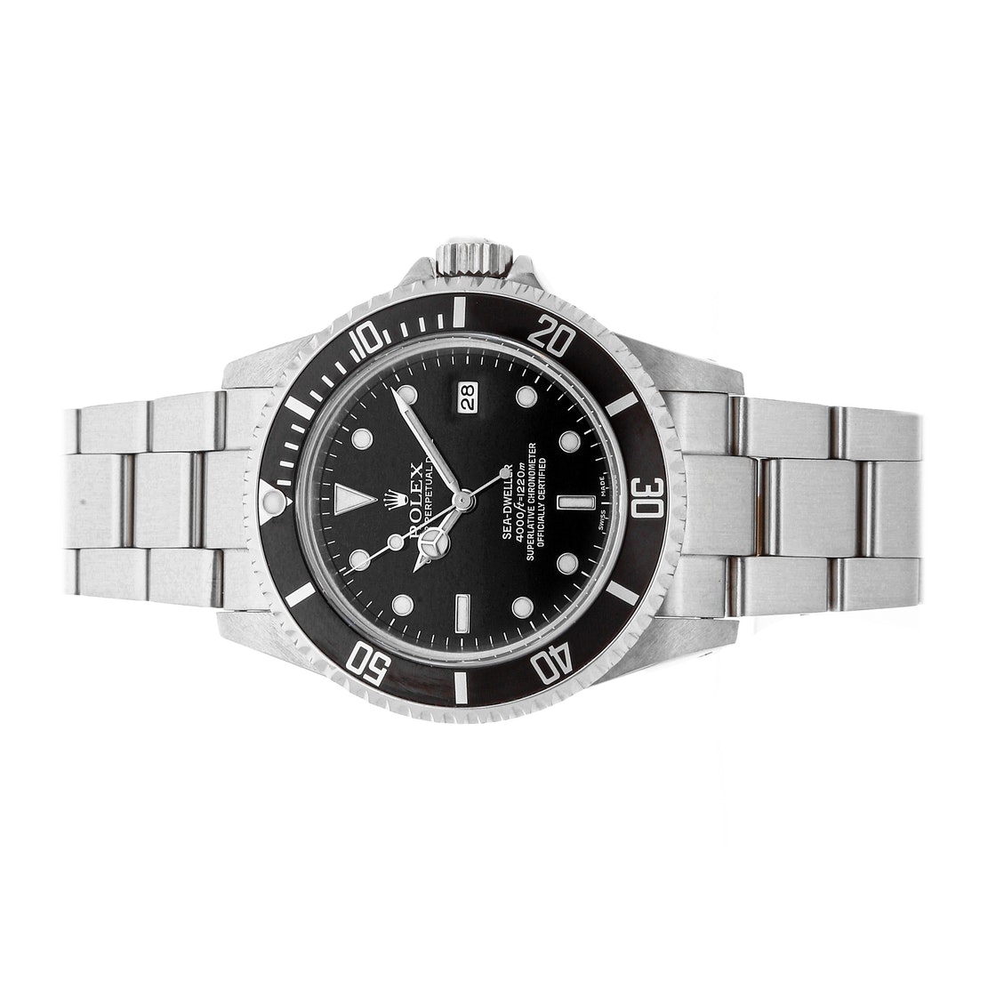 

Rolex Black Stainless Steel Sea-Dweller