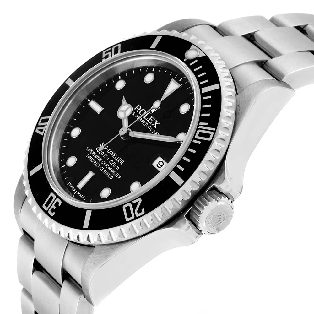 

Rolex Black Stainless Steel Seadweller
