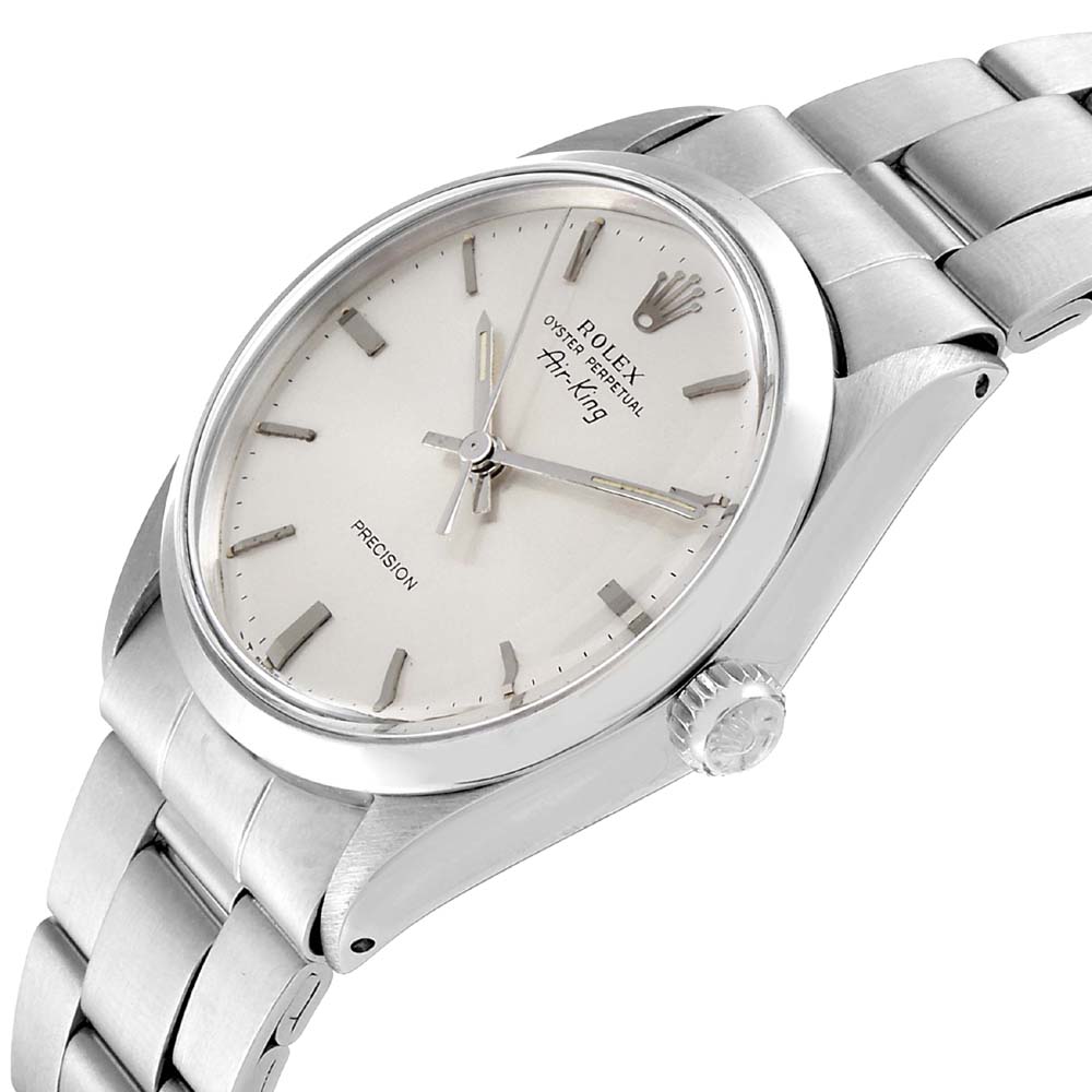 

Rolex Silver Stainless Steel Air King