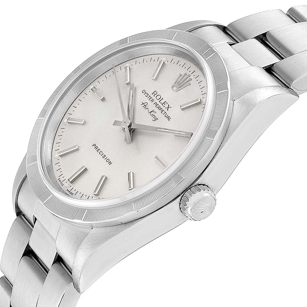 

Rolex Silver Stainless Steel Air King