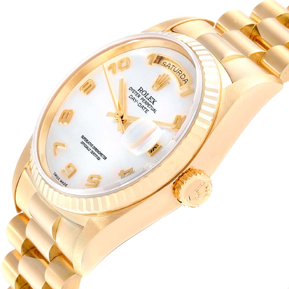 

Rolex MOP, White