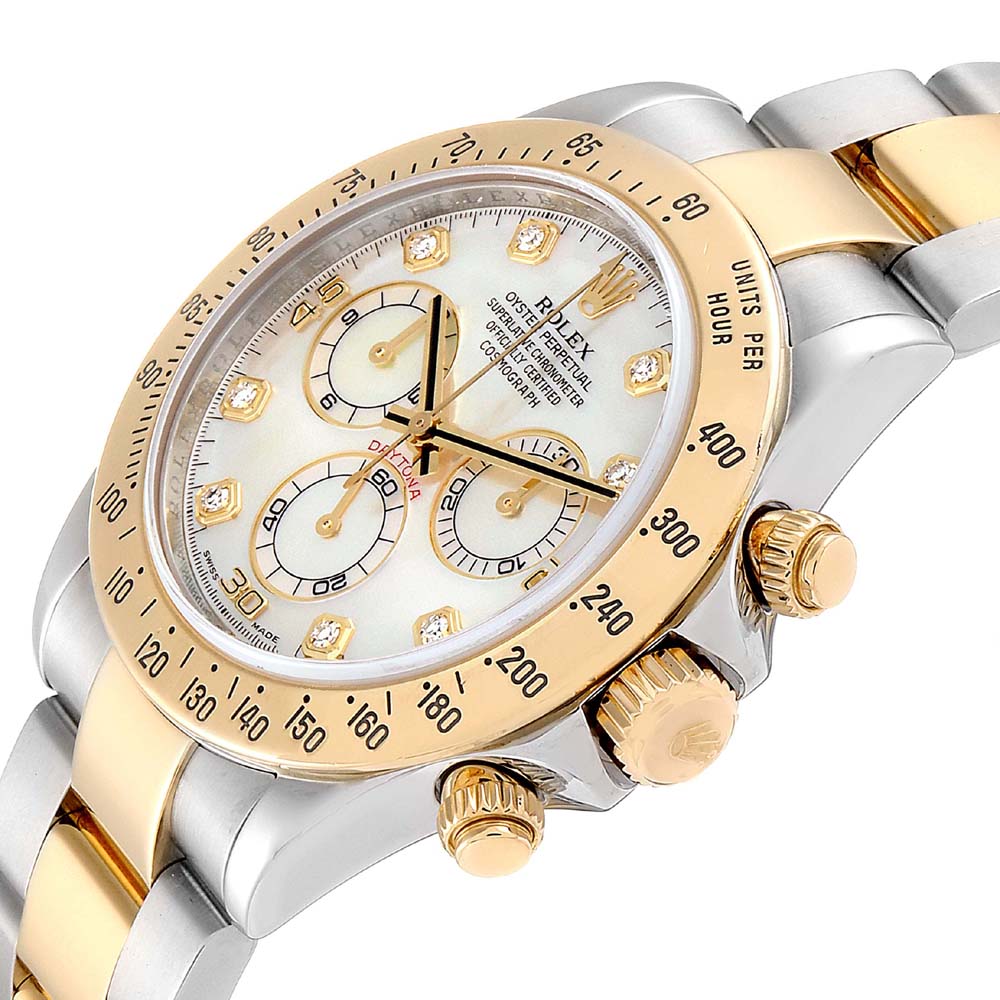 

Rolex MOP Diamonds, White