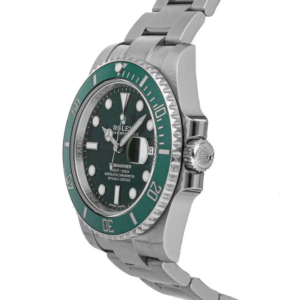 

Rolex Green Stainless Steel Submariner Date "Hulk