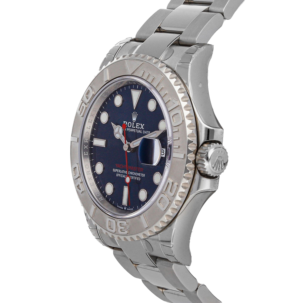 

Rolex Blue Stainless Steel Yacht-Master