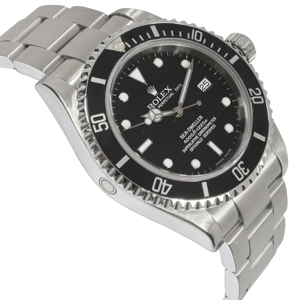 

Rolex Black Stainless Steel Seadweller