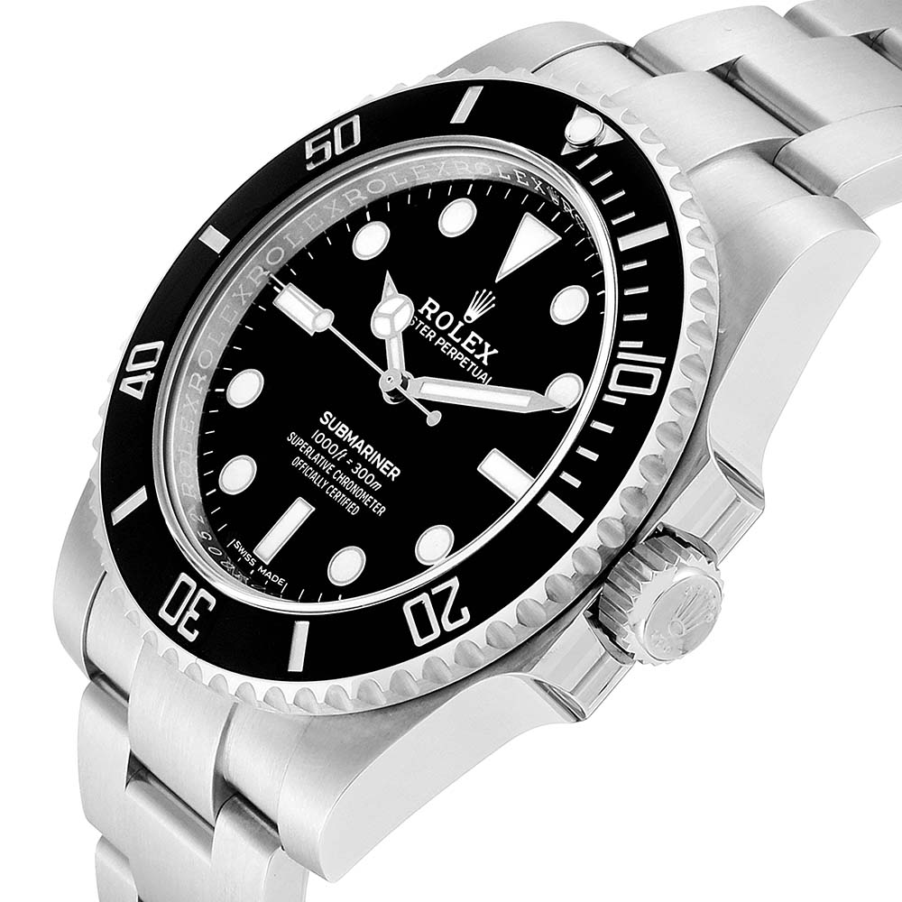 

Rolex Black Ceramic And Stainless Steel Submariner