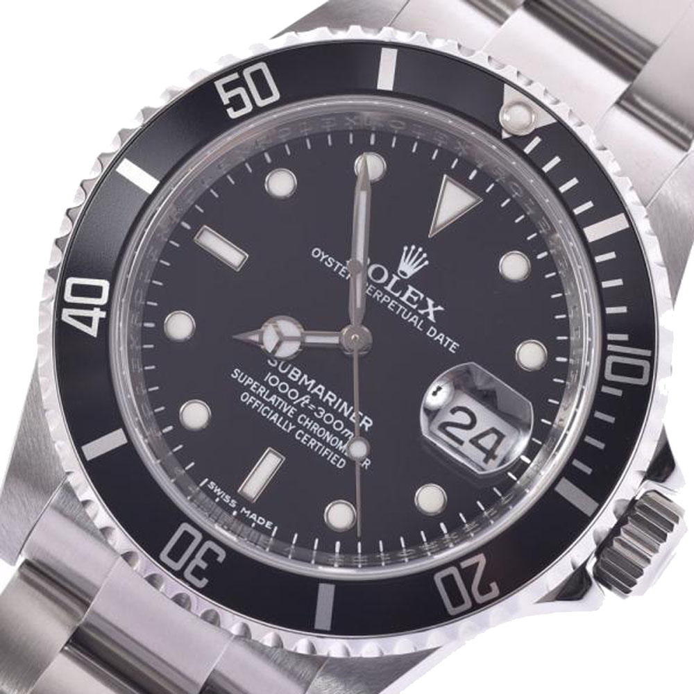 

Rolex Black Stainless Steel Submarine