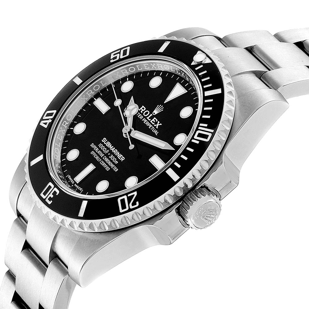 

Rolex Black Ceramic And Stainless Steel Submariner
