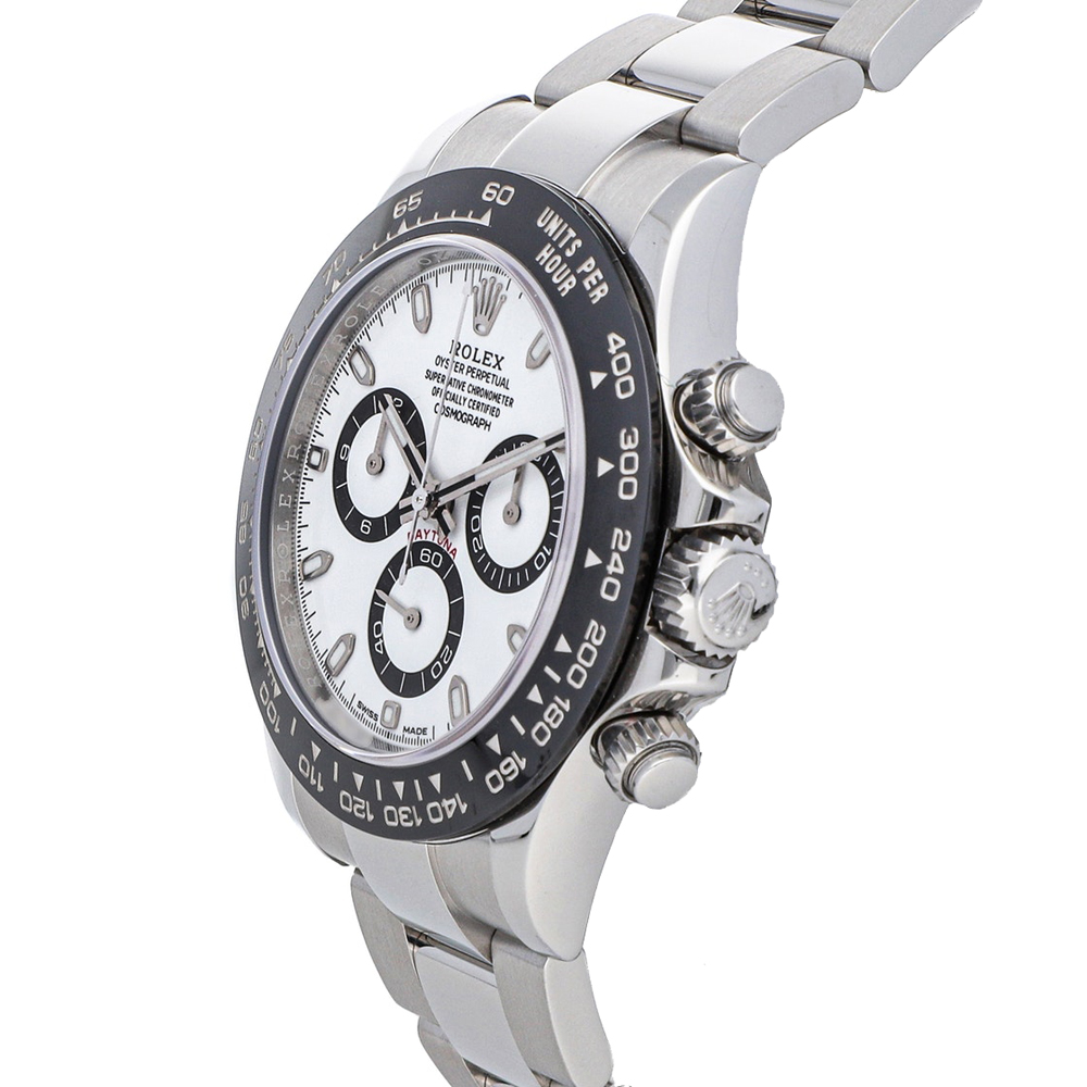 

Rolex White Stainless Steel Cosmograph Daytona