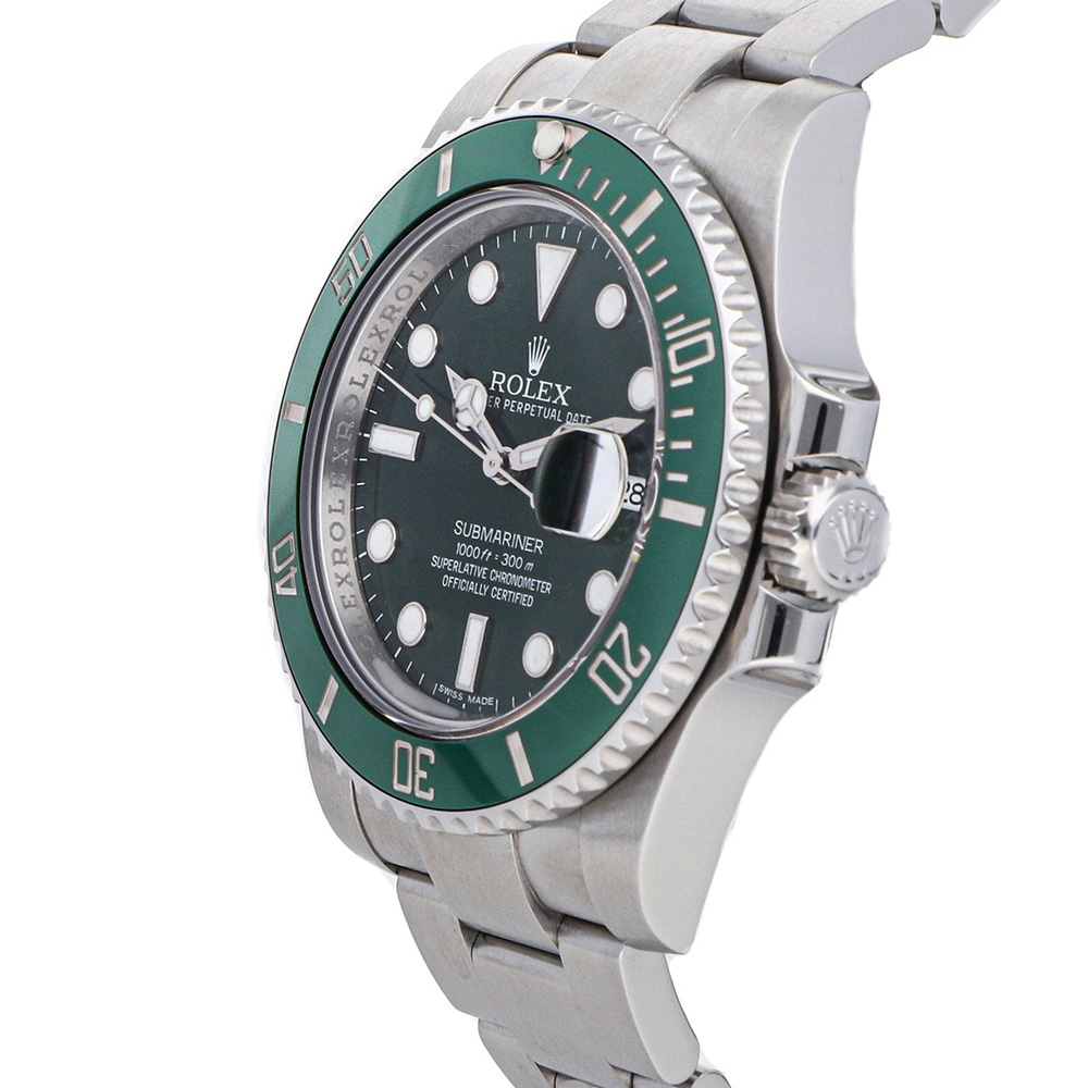 

Rolex Green Ceramic And Stainless Steel Submariner Hulk