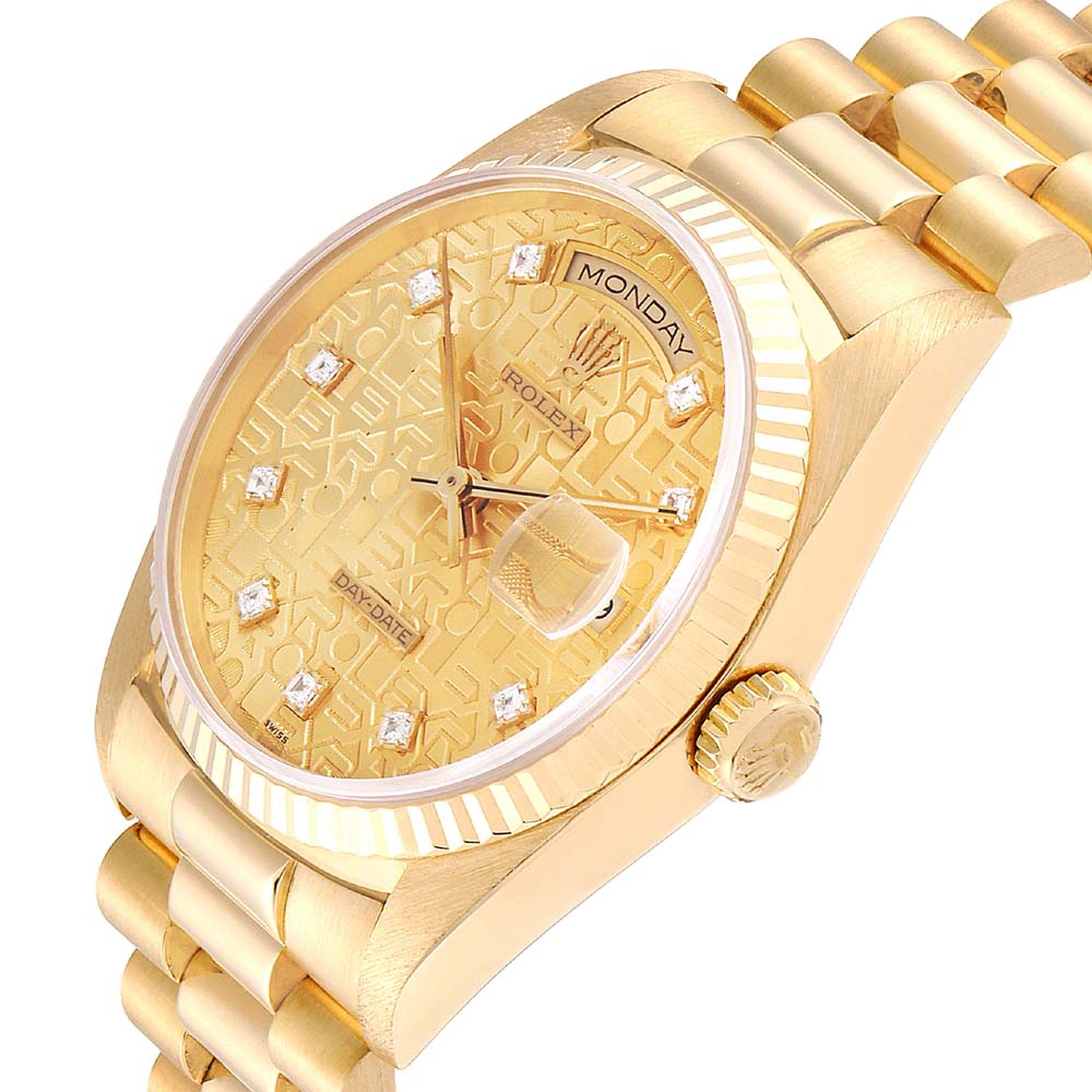 

Rolex Champagne Diamonds, Gold