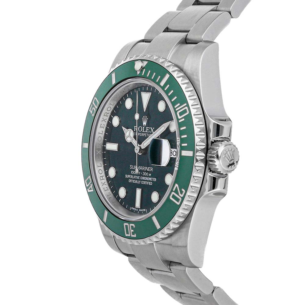 

Rolex Green Ceramic And Stainless Steel Submariner Hulk