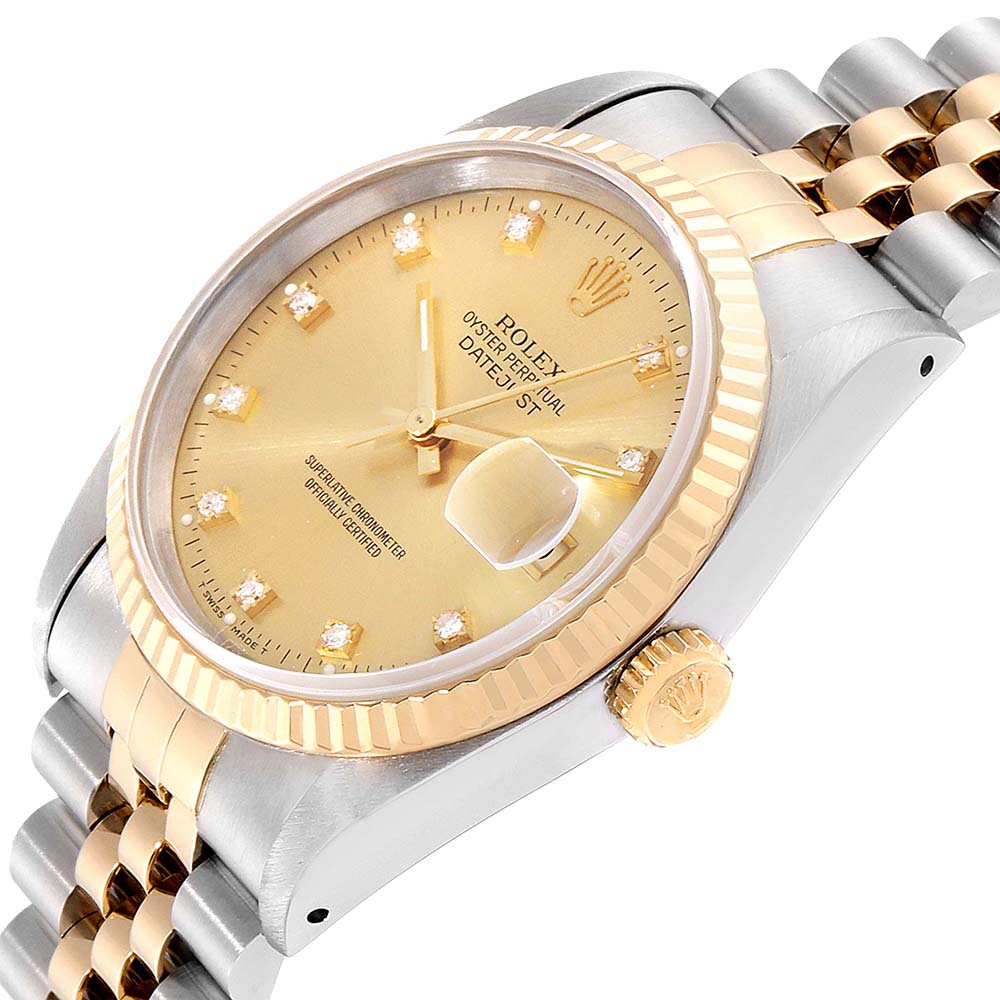 

Rolex Champagne Diamonds, Gold