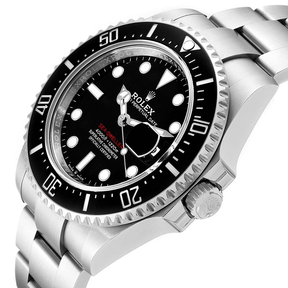 

Rolex Black Stainless Steel Seadweller