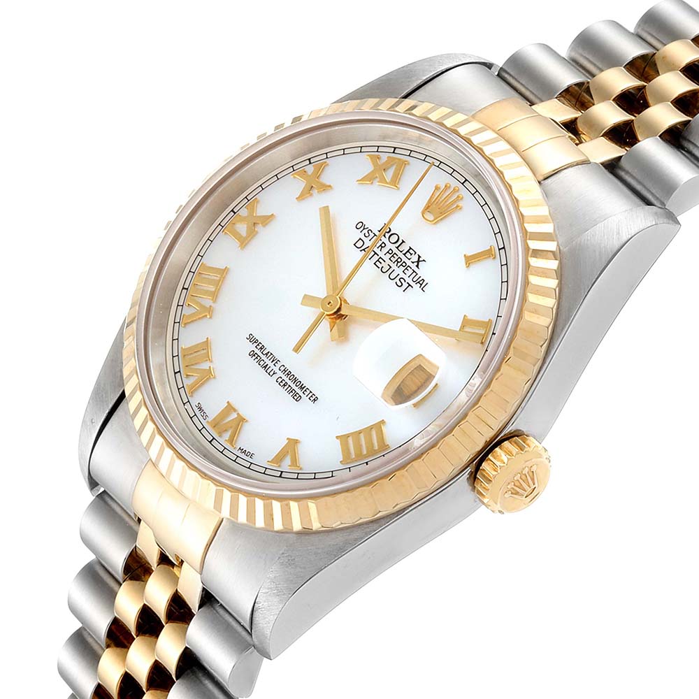 

Rolex MOP, White