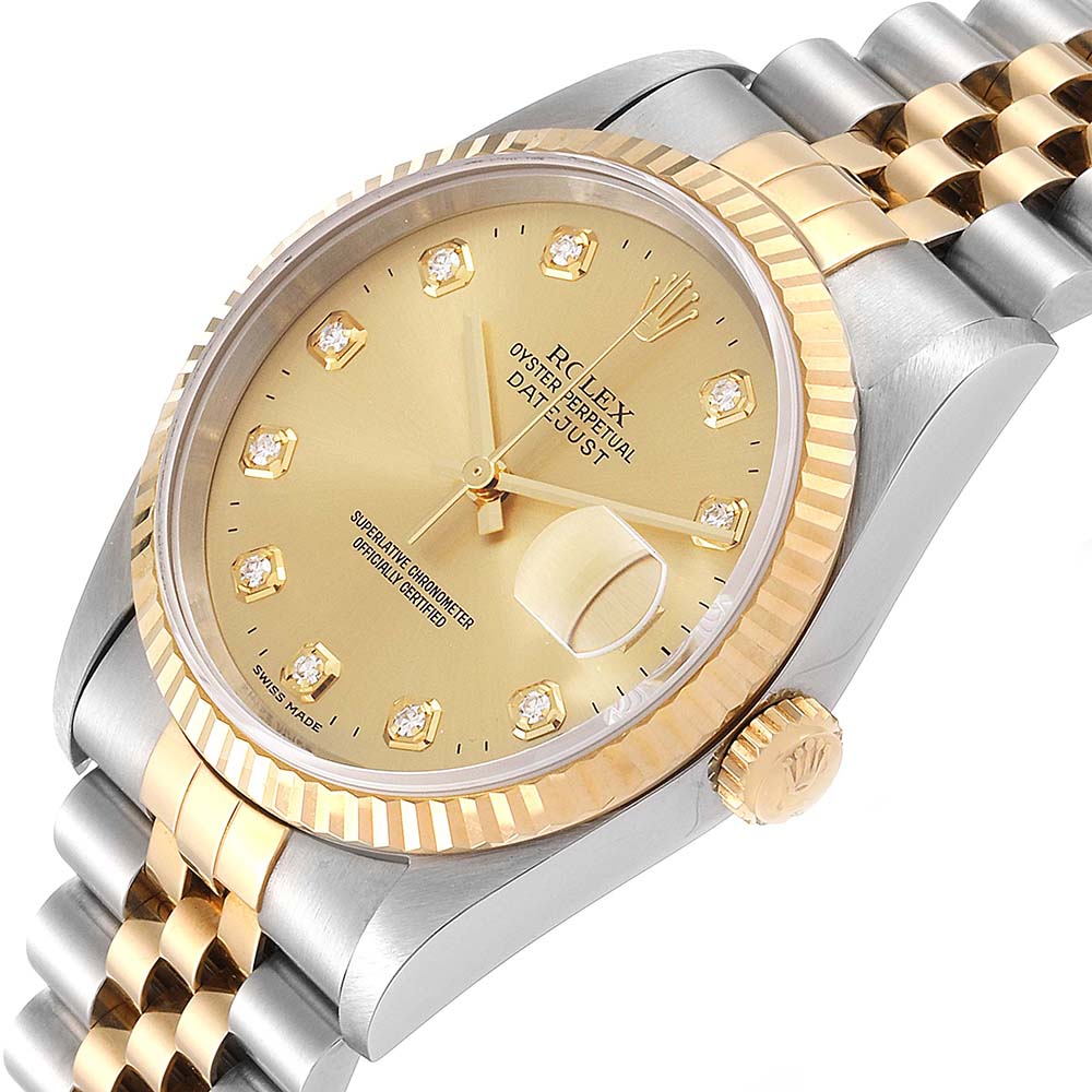 

Rolex Champagne Diamonds, Gold
