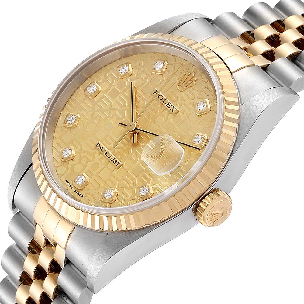 

Rolex Champagne Diamonds, Gold
