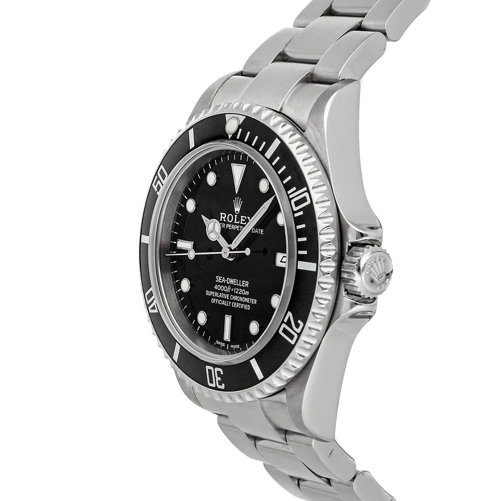 

Rolex Black Stainless Steel Sea-Dweller