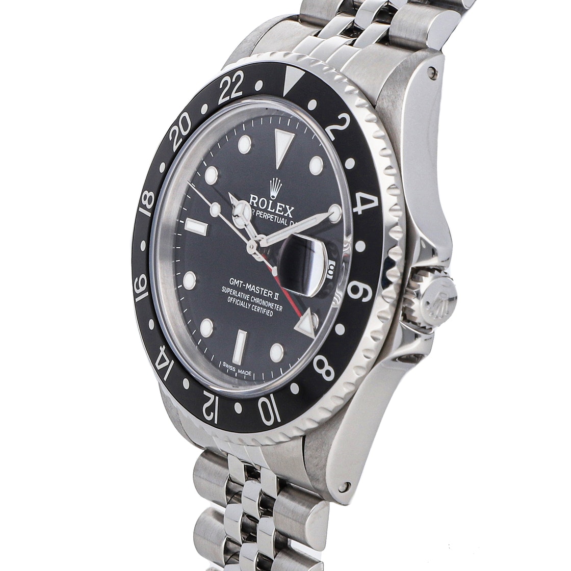 

Rolex Black Stainless Steel GMT-Master II