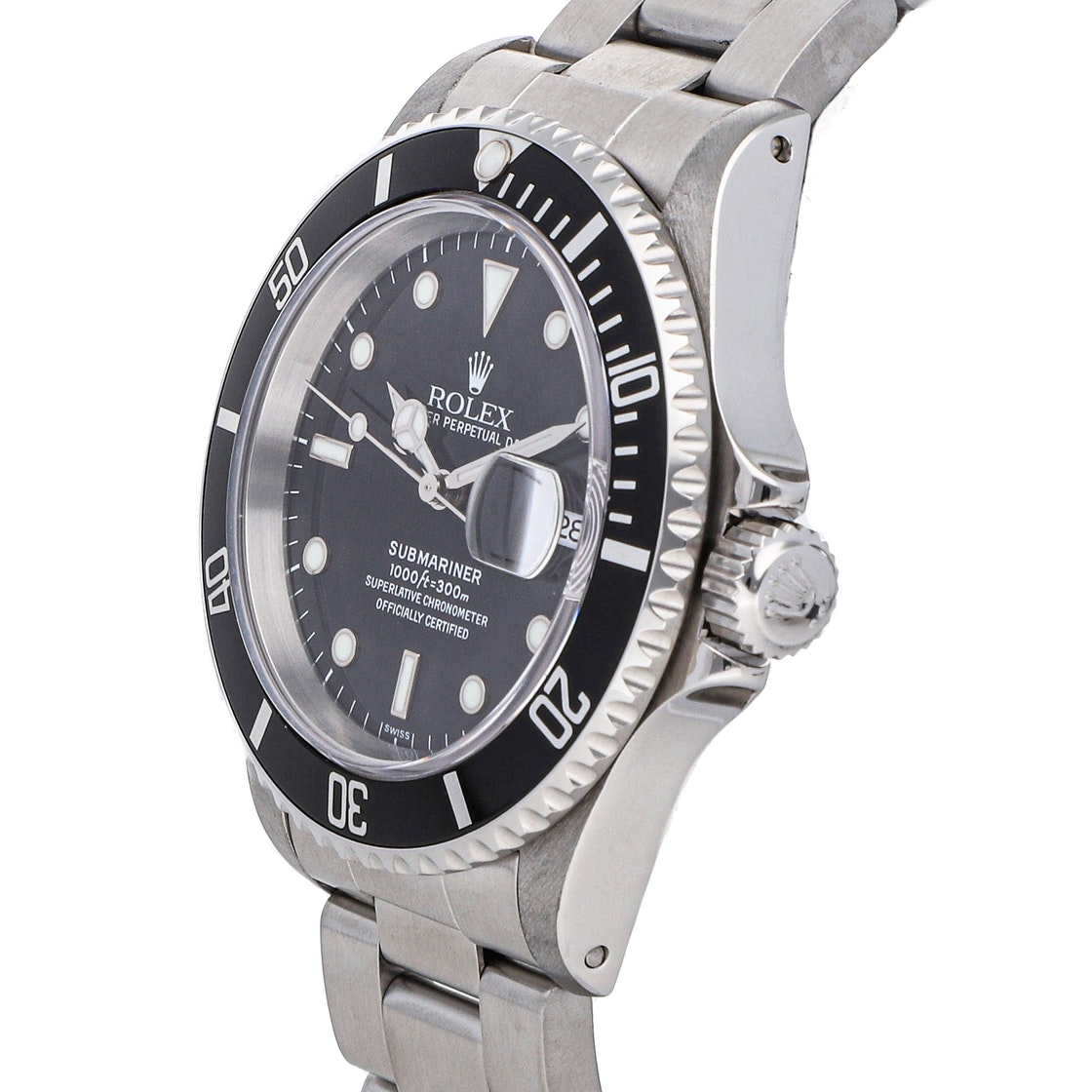 

Rolex Black Stainless Steel Submariner Date