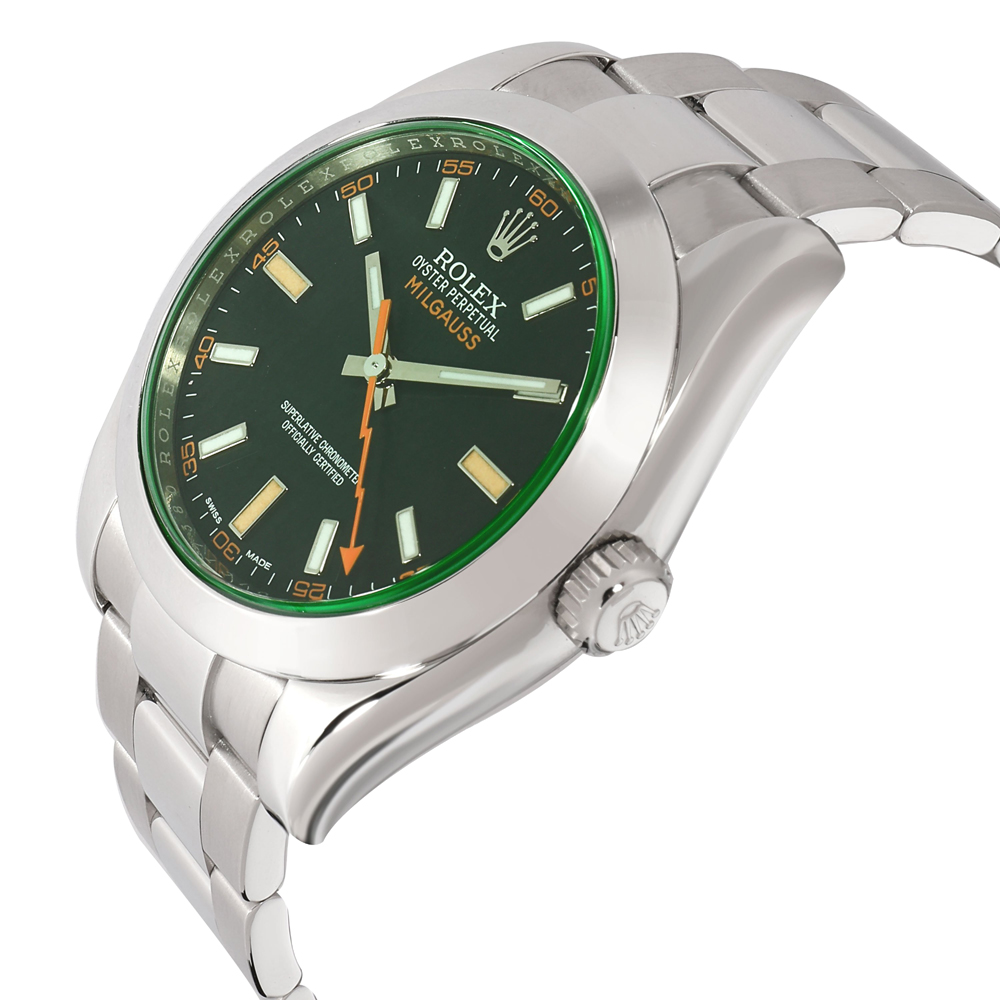 

Rolex Green Stainless Steel Milgauss