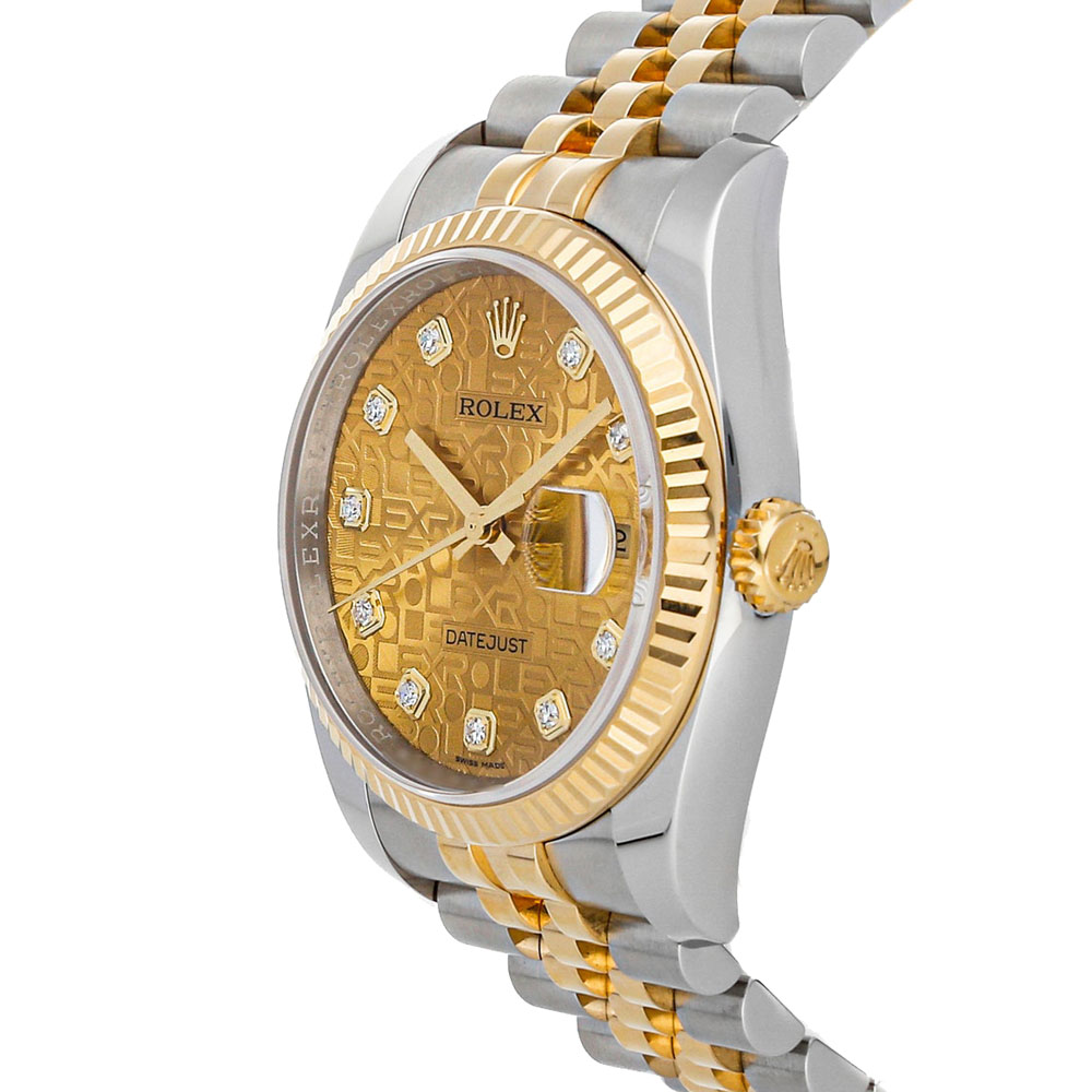 

Rolex Champagne Diamonds, Gold