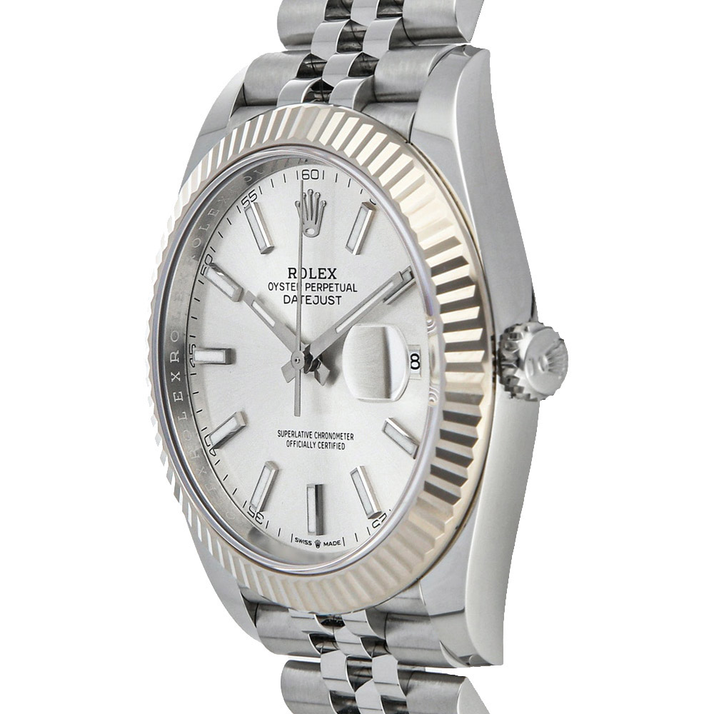 

Rolex Silver Stainless Steel Datejust