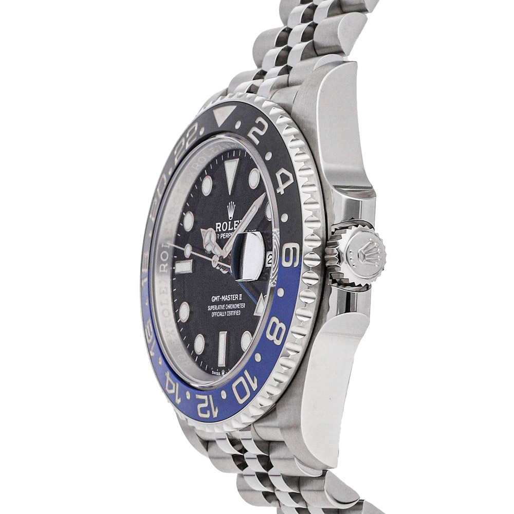 

Rolex Black Stainless Steel GMT-Master II "Batman