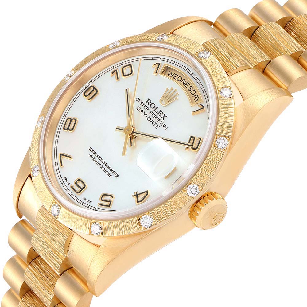 

Rolex MOP Diamonds, White