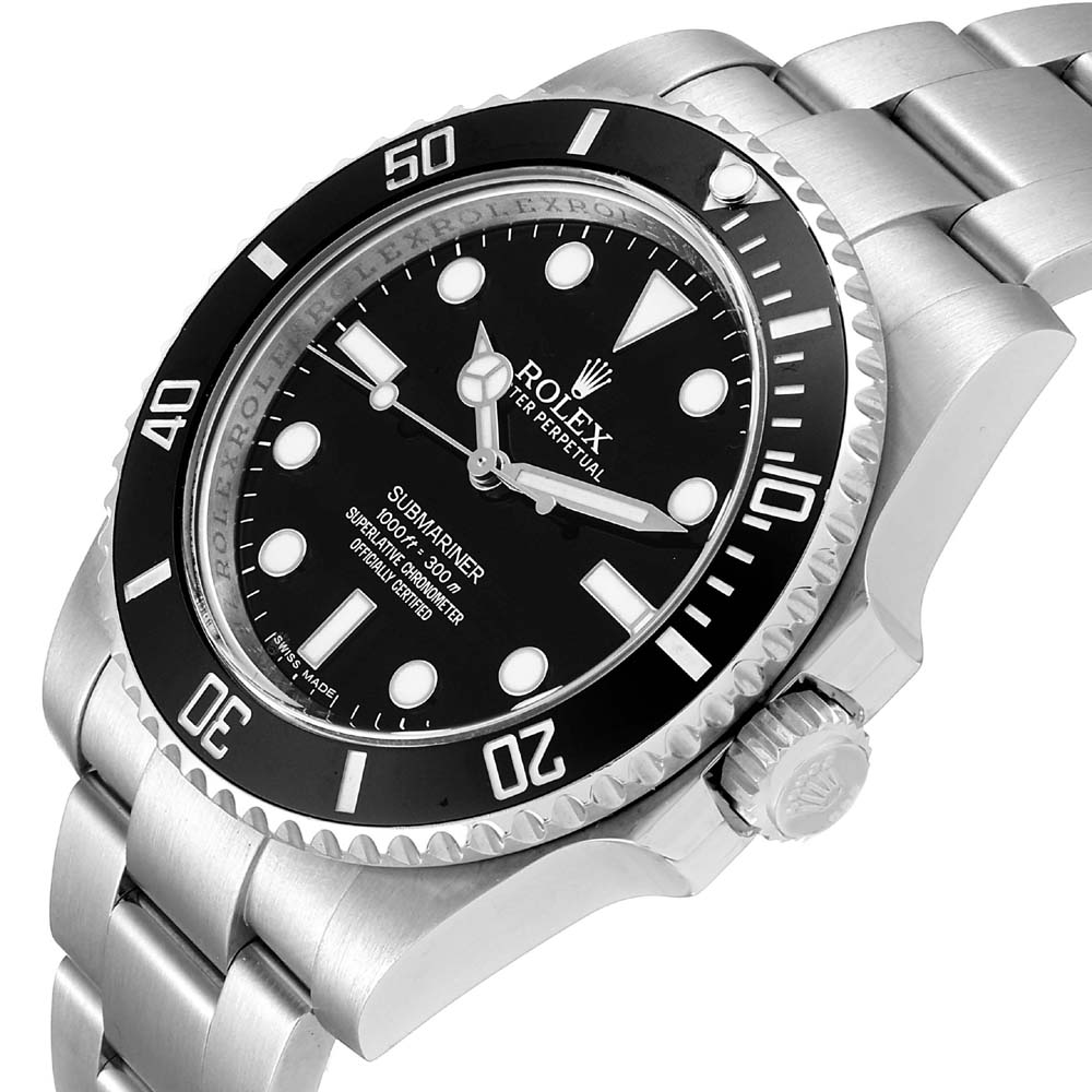 

Rolex Black Stainless Steel Submariner Ceramic