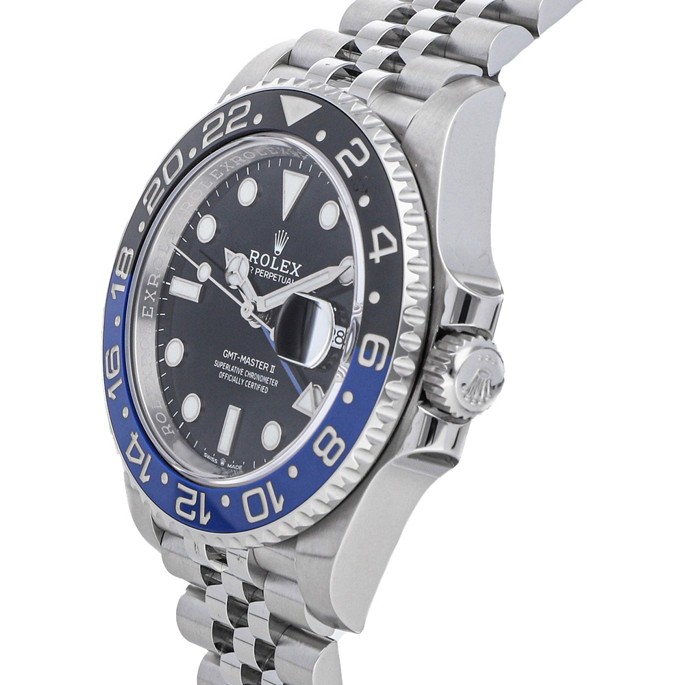 

Rolex Black Stainless Steel GMT-Master II "Batman
