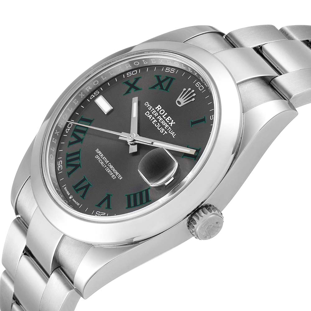 

Rolex Grey Stainless Steel Datejust