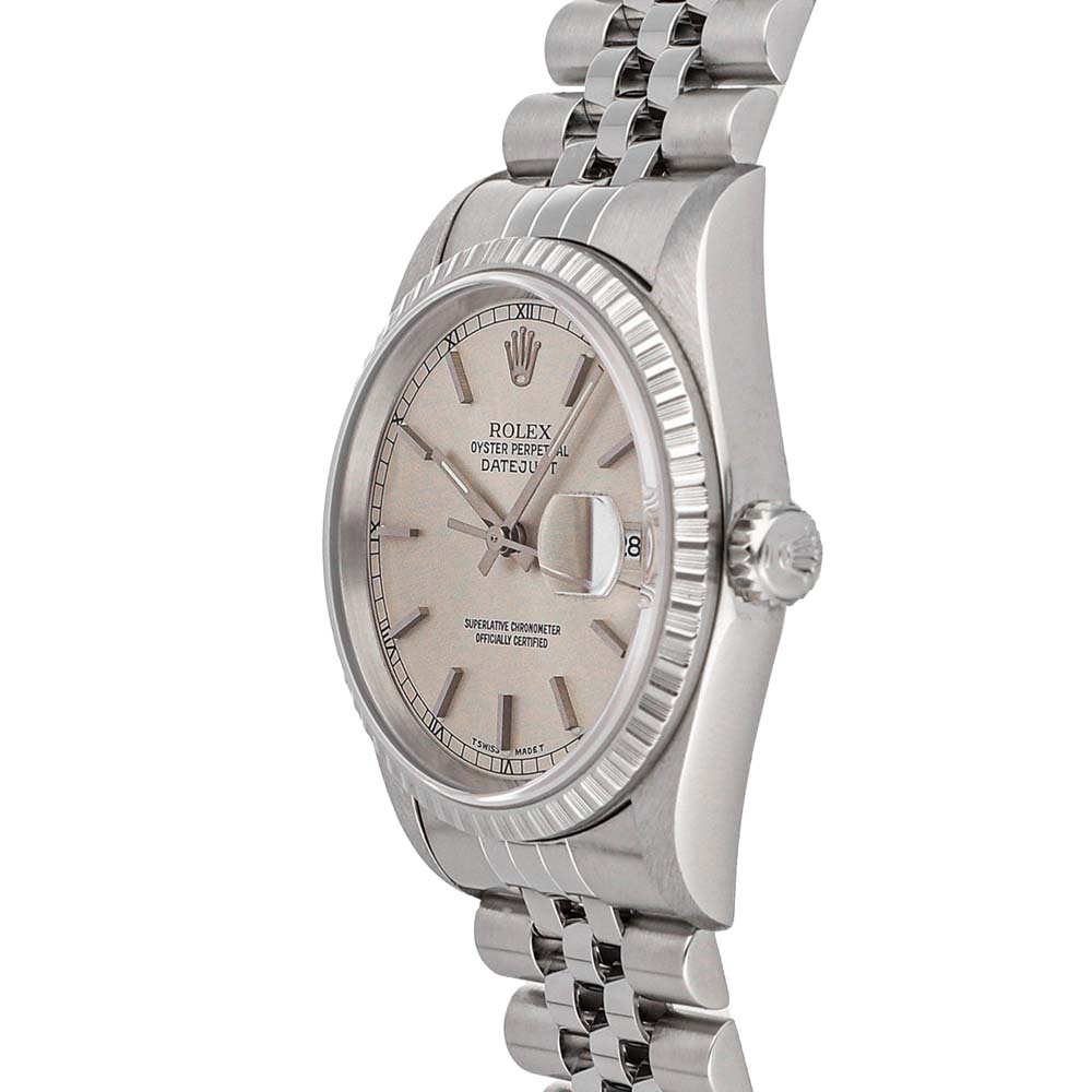 

Rolex Silver Stainless Steel Datejust