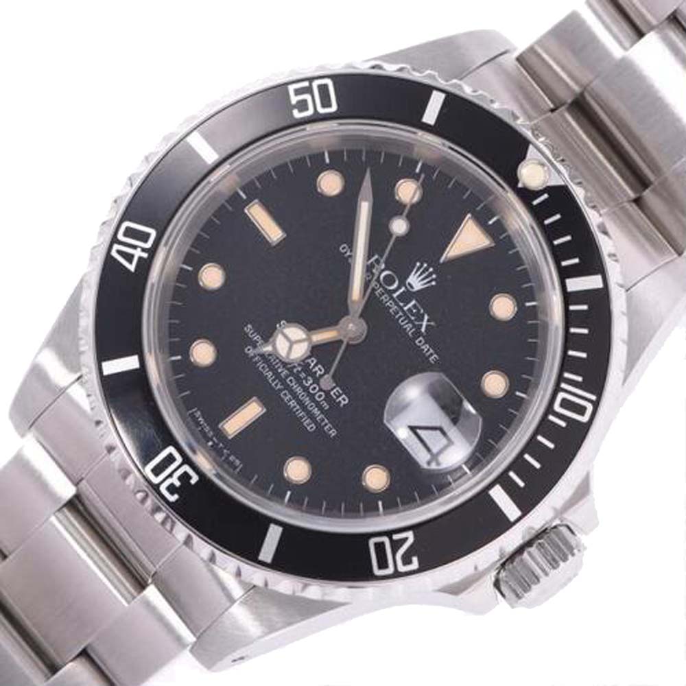 

Rolex Black Stainless Steel Submariner