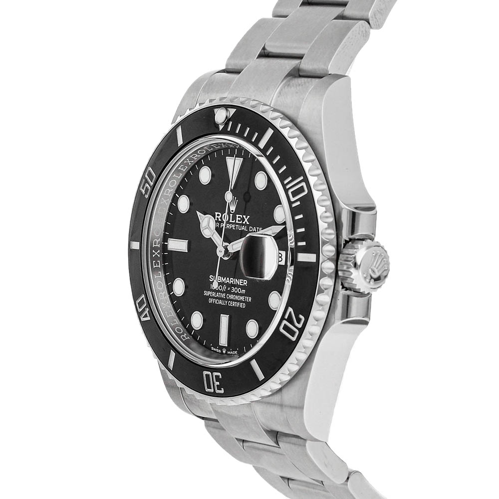 

Rolex Black Stainless Steel Submariner Date