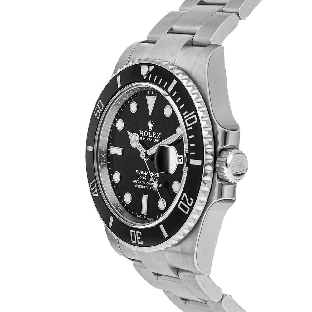 

Rolex Black Stainless Steel Submariner Date