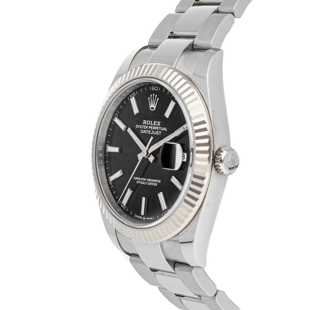 

Rolex Black Stainless Steel Datejust