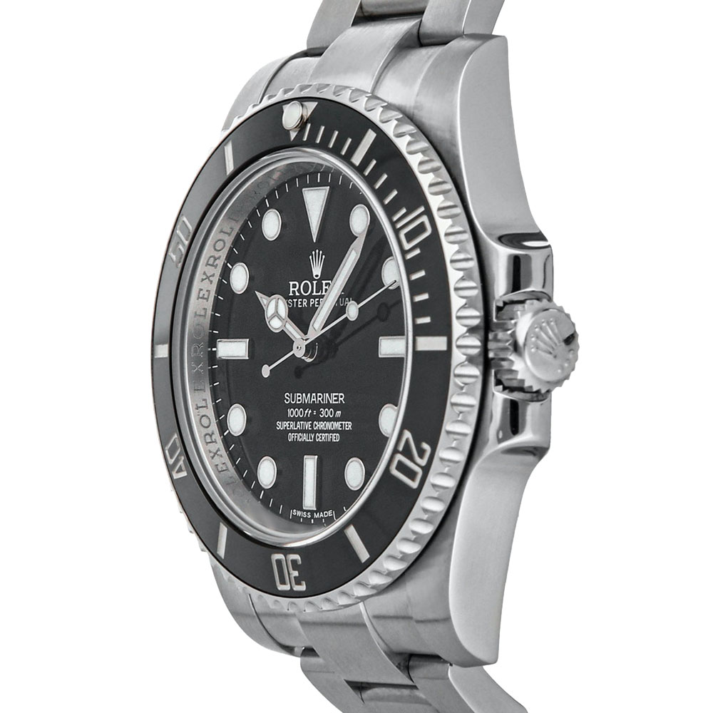 

Rolex Black Stainless Steel Submariner
