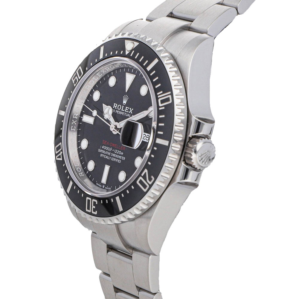 

Rolex Black Stainless Steel Sea-Dweller