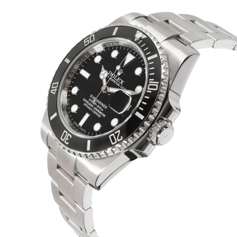 

Rolex Black Stainless Steel Submariner