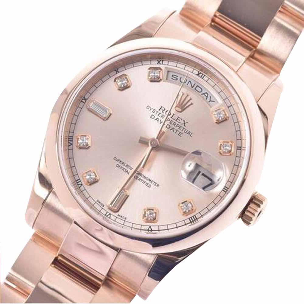 

Rolex Salmon Diamonds, Pink